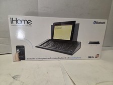 iHome iDM5 Executive WorkstationBluetooth Wireless Keyboard withSpeaker...