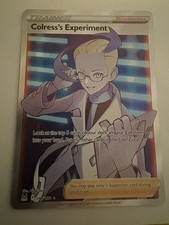 Pokemon TCG Colress's Experiment 190/196 Lost Origin Full Art Trainer