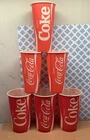 Vintage New Sweetheart Coca-Cola Wax Paper Cups 32 oz and 24 oz