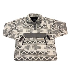 Carhart Native Sweater Relaxed fit Youth Large 12-14 white/gray front pocket