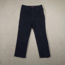 Gloria Vanderbilt Jeans Womens 10P Petite Dark Wash Amanda Straight Leg Denim