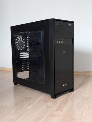 MIFCOM Corsair Obsidian 750D + Asaka Front Panel + LED RGB Bundle + HDD Cages