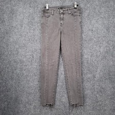 Abercrombie Fitch Jeans Womens 25x26 Gray Signature Collection Skinny Stretch