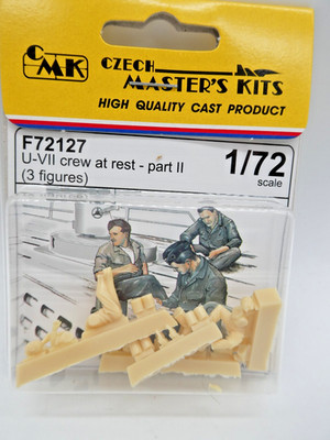 1:72  CMK   F72127   /   U-VII crew at rest  Part II  - 3 Figuren