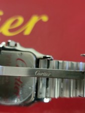 CARTIER Santos Galbee 187901 SS/Yellow Gold RARE STINGRAY DIAL 6