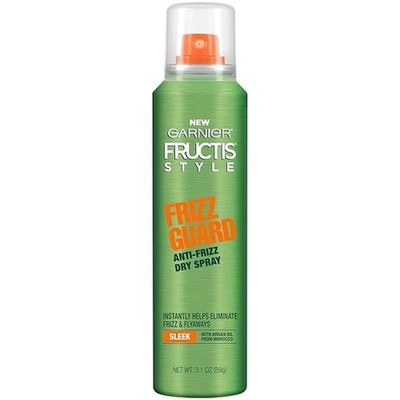 Garnier Hair Care Fructis Style Frizz Guard Anti-Frizz Dry Spray3.1oz (5498) 1pc