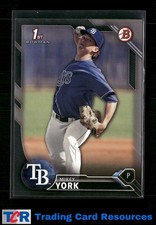 2016 Bowman Draft #BD-119 Mikey York Silver Border #/499