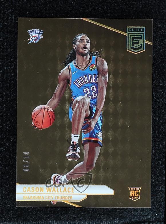 2023-24 Donruss Elite Rookies Gold /10 Cason Wallace #219 Rookie RC