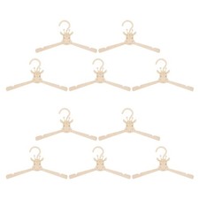 10 Pcs Animal Wood Children's Clothes Hanger Wooden Baby Hangers