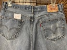 Mens Vintage Levi 560 Jeans 36x32 Loose Comfort Fit, Medium Wash Out, Good Color — photo 3