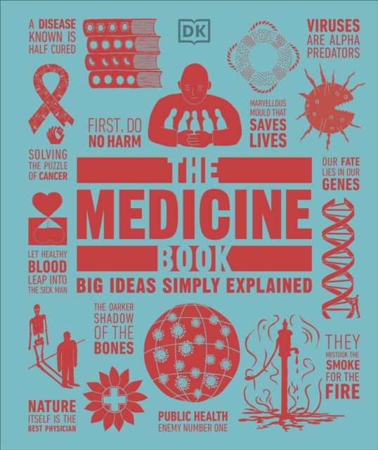 The Medicine Book Big Ideas Simply Explained by DK (Hardback Book)