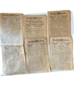 Great Lakes Bulletin WW1 Newspaper LOT of 6 US Navy 1918 Military News RARE