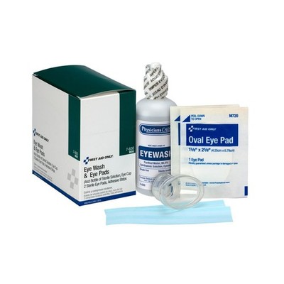 Eye Wash Kit Set Kit 6-Piece with Oval 6 Count wellness face wash
