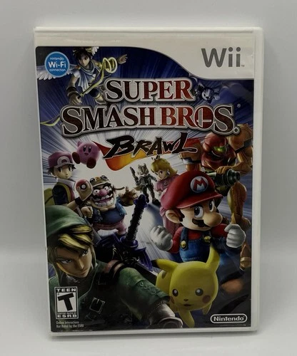 Nintendo Super Smash Bros. Brawl Nintendo Wii CIB 2008