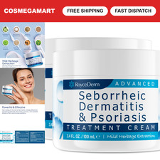 Seborrheic Dermatitis Cream - Scalp Treatment for Psoriasis, Dandruff, Itch Reli