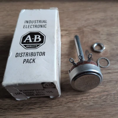 Allen Bradley JA1N200P101UA, 2.25W 100 Ohm Linear Potentiometer MIL RV4NAYSJ101A - Image 1 of 4