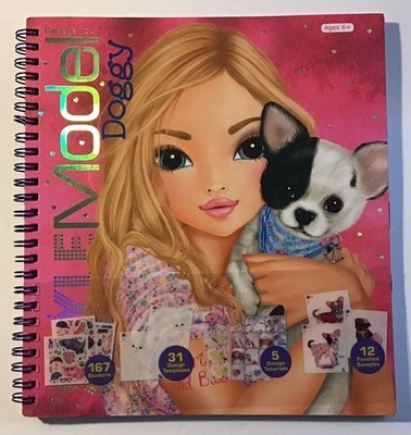 TOPModel Doggy Design Book by Depesche   167 Stickers & Templates (2020)