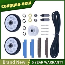 306508 12001541 303373K Dryer Roller Wheel Drum Belt Kit Fit Whirlpool Maytag