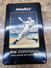 1993 Pinnacle Joe DiMaggio Exclusive Set in Tin NY Yankees HOF