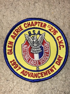 Boy Scout BSA 1997 Clinton Valley Michigan Council NESA Glen Aerie Chapter Patch