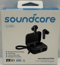 Soundcore P41i by Anker, Adaptive Noise Cancelling Earbuds with Portable Charger