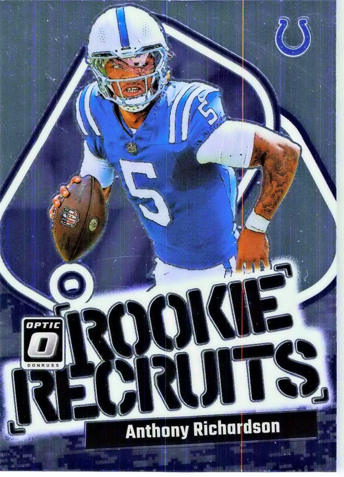 2023 Donruss Optic #1 Anthony Richardson Rookie Recruits