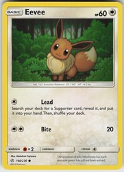 Eevee 166/236 Cosmic Eclipse Common