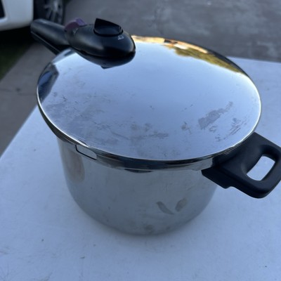 FAGOR Splendid 8L Pressure Cooker INOX 18-10 PlakSteel Pot Good Condition 