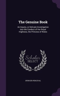 Perceval - Genuine Book  An Inquiry or Delicate Investigation Into th - X555z