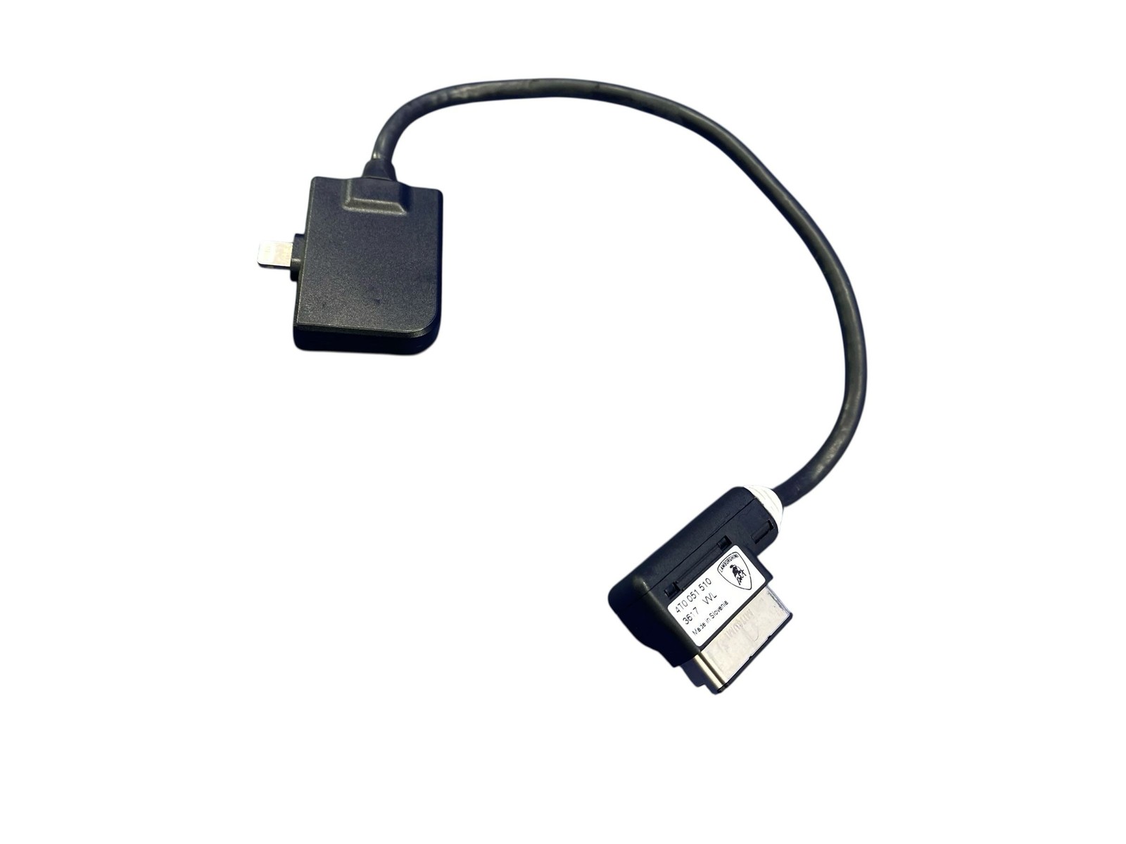 LAMBORGHINI HURACAN APPLE IPHONE LIGHTING INTERFACE MMI ADAPTER CHARGER WIRE