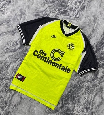 Nike Borussia Dortmund 1995 1996 Home Shirt Soccer Jersey Men Size