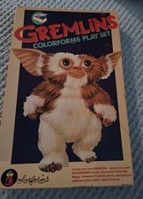 1984 Gremlins Movie Gizmo Colorforms Play Set Original Box 672