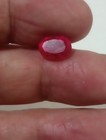 NATURAL EARTH MINED GGL CERTIFIED GEM TESTED HEATED OVAL PINK SAPPHIRE 4.07 CTS. — photo 9