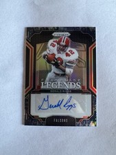 2024 Panini Prizm - Franchise Legends Signatures Gerald Riggs  Blue Camo  /99