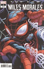 Miles Morales the End 1B Scott Variant FN 2020 Stock Image