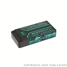 Cayote CA502S145 - Team Cayote 7.6V 2S LIHV LiPo Battery, 5000mah 145C Shorty