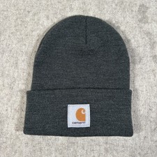 Carhartt Men's Knit Cuffed Beanie Gray One Size A18 CLH