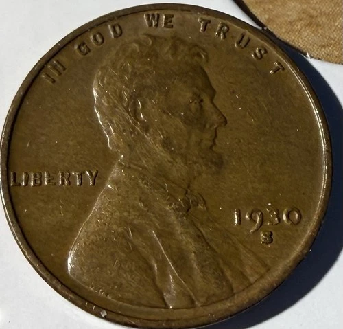 1930-S BN Lincoln Wheat Cent Penny VF #2072