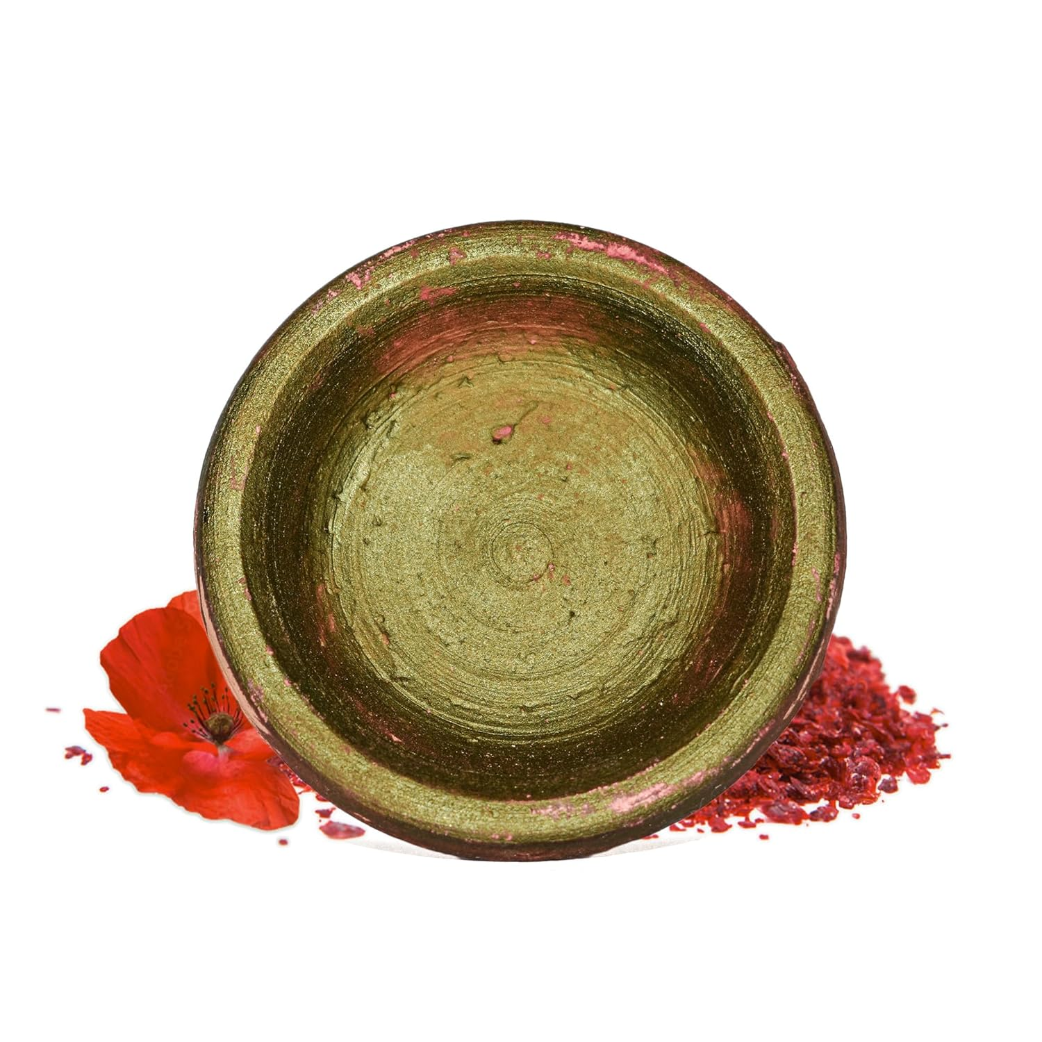 Moroccan Aker Fassi Deep Red Stain & Gloss – Natural, Long-Lasting Lipstick & Ch