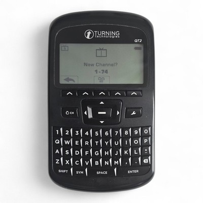 Turning Technologies QT2 Remote Clicker Response Device RCQR-02 - Tested & Works