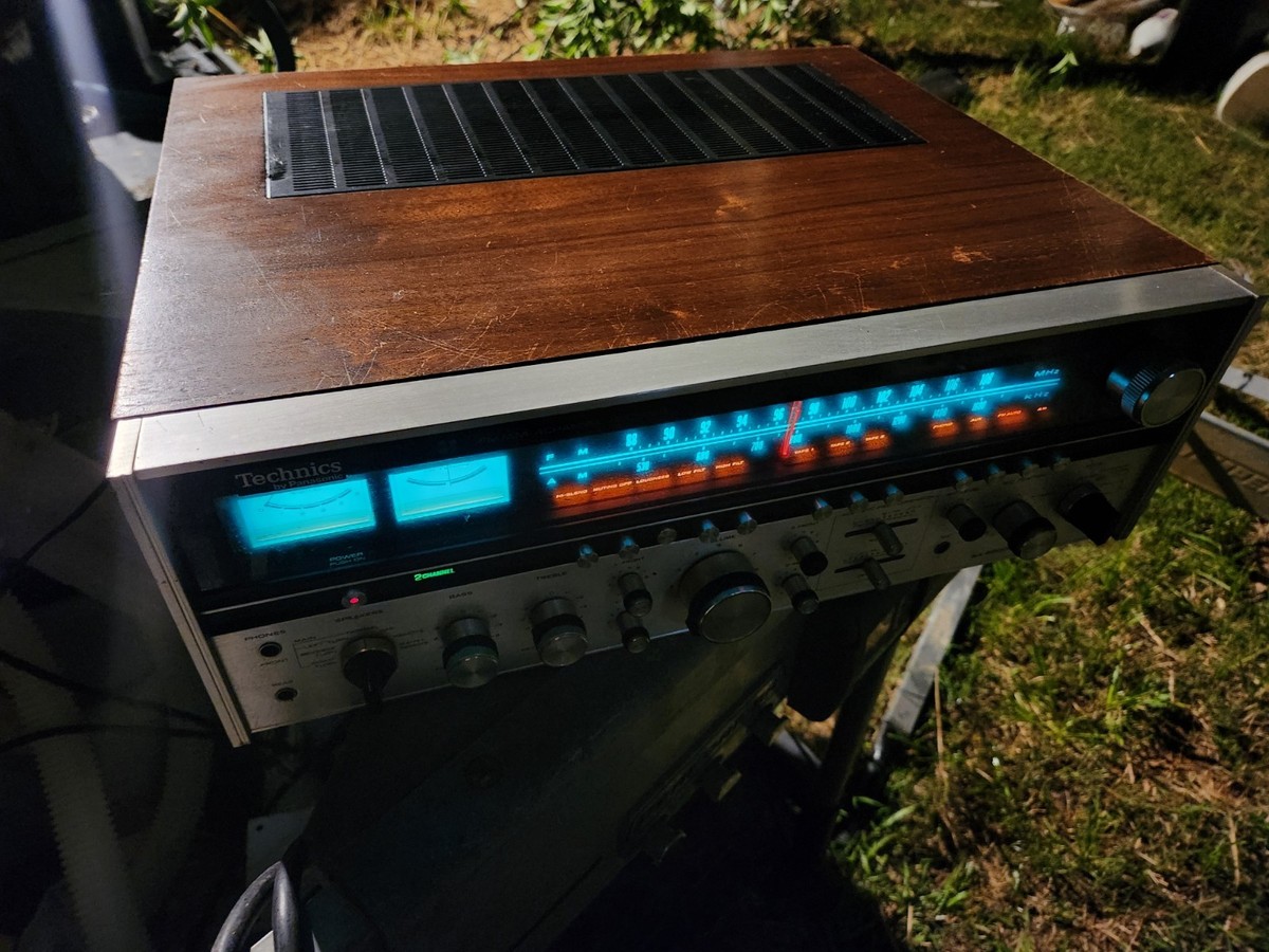 🔥 Technics SA-6800X AM/FM Quadrophonie Receiver Cleaned Tested