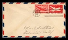 DR JIM STAMPS US COVER AIR MAIL 5C POSTAL STATIONERY FIRST DAY ISSUE COMBO