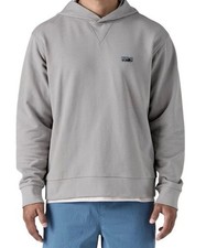 Patagonia Daily Hoody Heavyweight Sweatshirt NWT -LG Salt Grey Men  s Size Medium