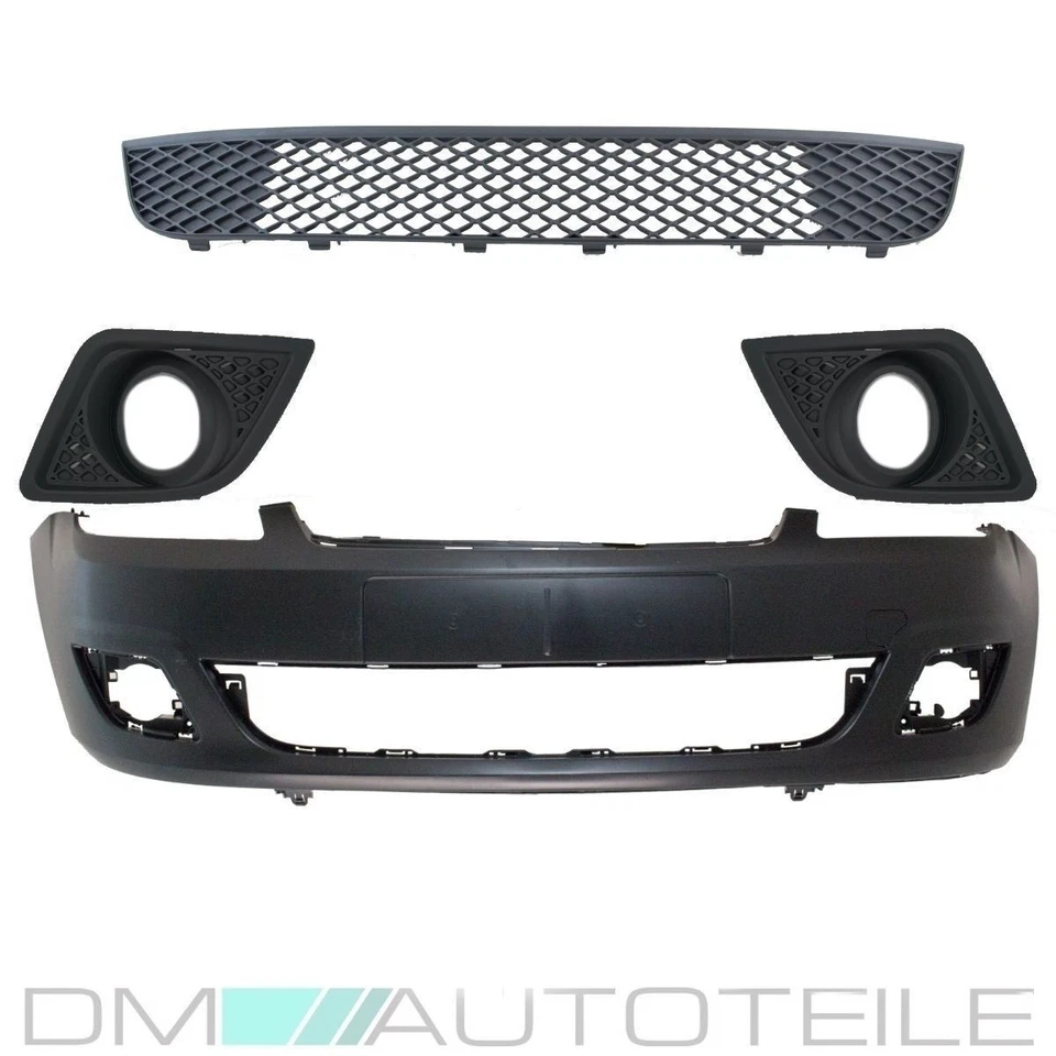 Ford Fiesta 5 V Stoßstange vorne 05-08 +Gitter Set Stoßfänger für NSW 3/5-Türer