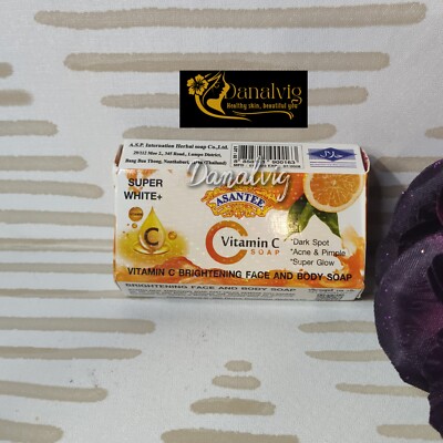 X1. 125g Soap Vitamin C  Asantee Face And body Brightening Soap Anti Acne