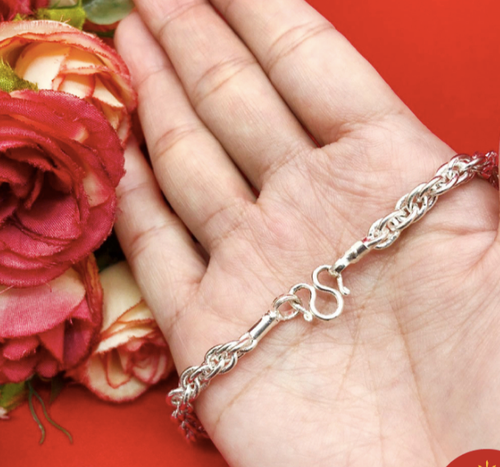 Chain 22K 23K 24K Thai Baht White Gold GP Necklace 28" Jewelry Women Men's - Picture 4 of 5