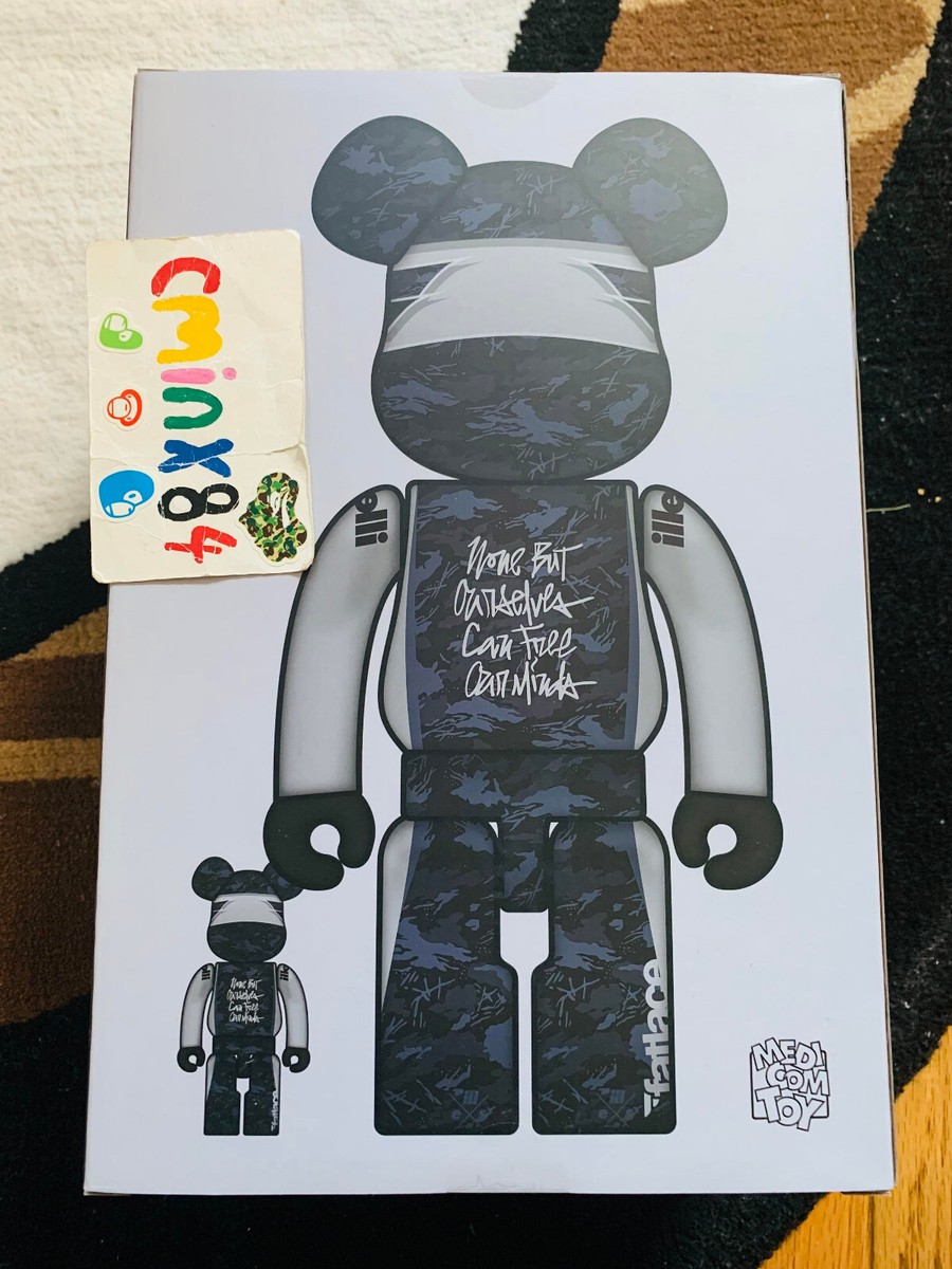 海外限定 ベアブリック illest Bearbrick Motorhead 100% Authentic Bearbrick x Illest Motorhead 100% 400% Set