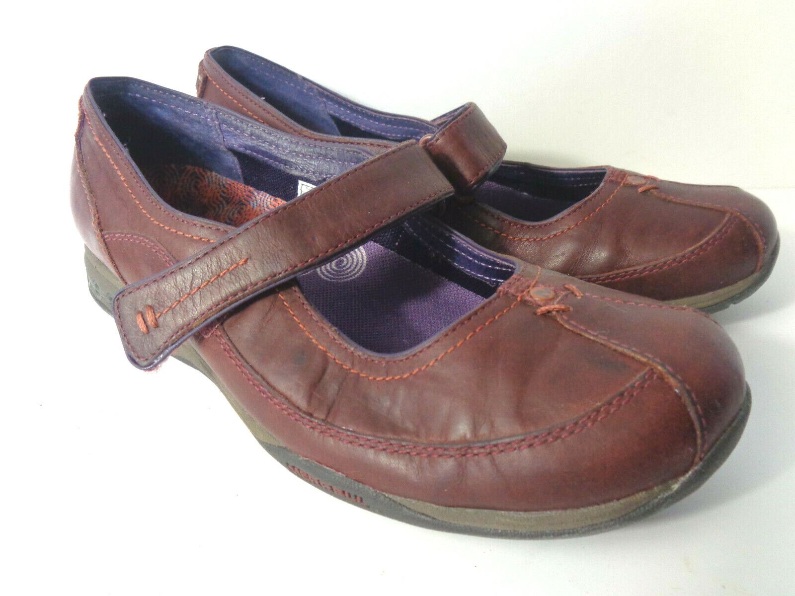Scarpe da passeggio MERRELL US 6 5 M Allure Huckleberry pelle bordeaux Mary Jane