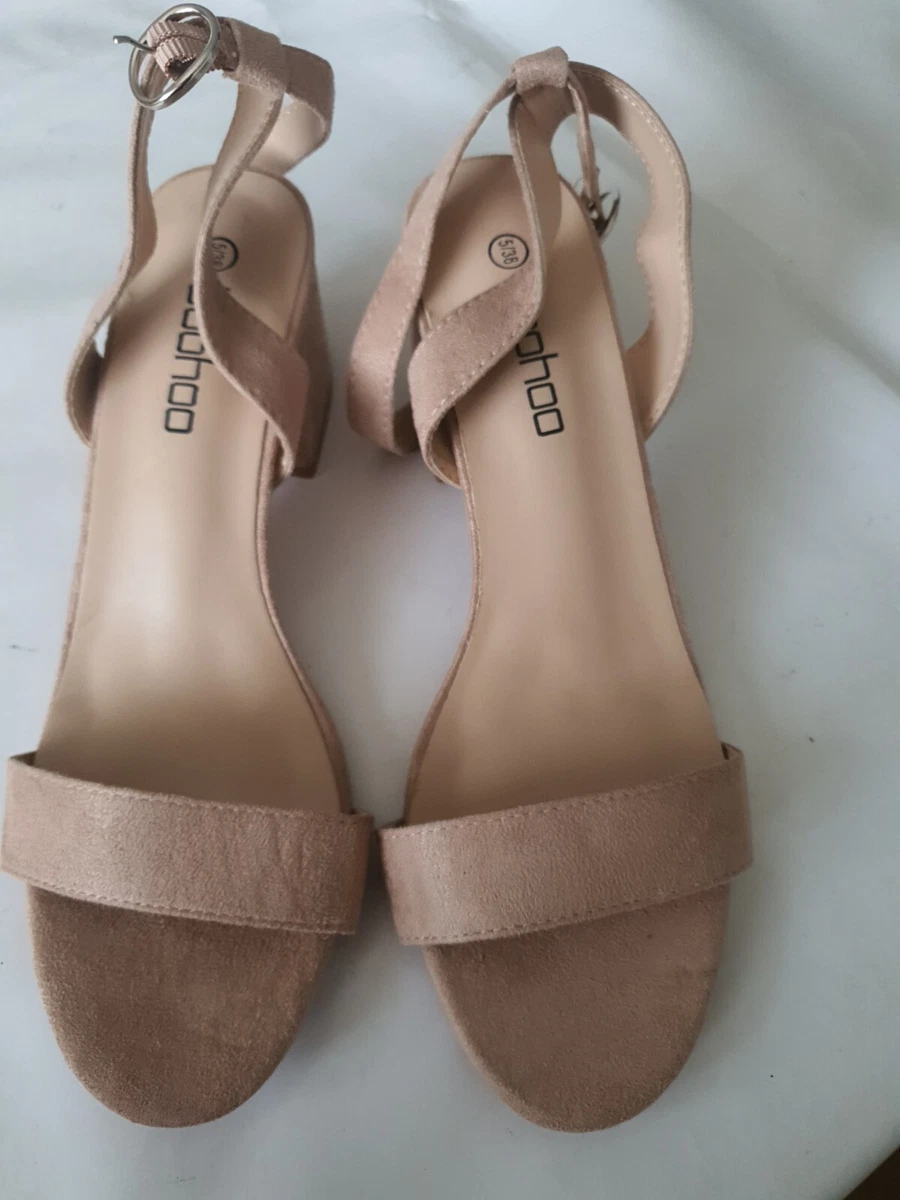 Blush low block outlet heel