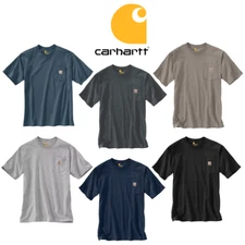 Carhartt K87 Loose Fit Heavyweight Short-Sleeve Pocket T-Shirt (S-2XL)